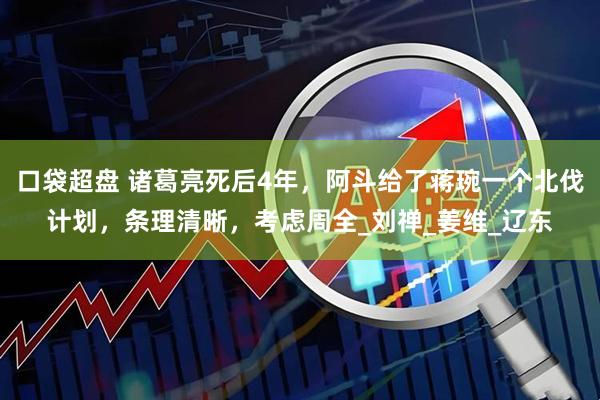 口袋超盘 诸葛亮死后4年，阿斗给了蒋琬一个北伐计划，条理清晰，考虑周全_刘禅_姜维_辽东